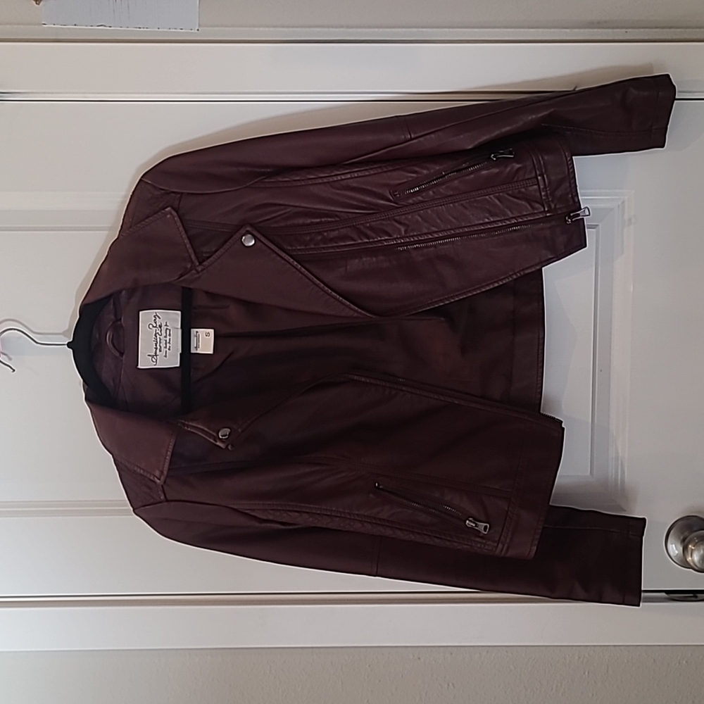 GUC American Rag faux leather Moto Jacket